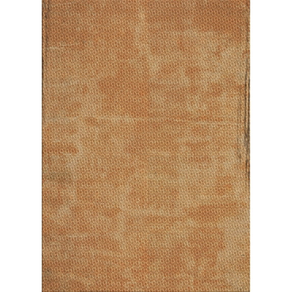 Ahgly Company Machine Washable Indoor Rectangle Transitional Mahogany Brown Area Rugs, 7' x 10'
