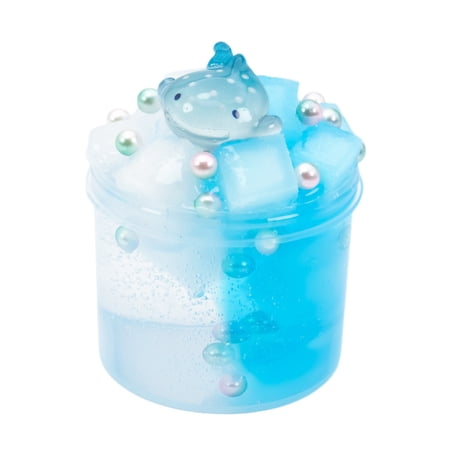 70ml Fruit Crystal Mud Colored Clays DIY Noodles Mud Toy Kids Creative Handmade Clay Soft Stretchy Slime Sensory Play Stress Reliever Mindful Relaxation Toy Decorative Slimes Sculpting Tool