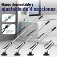 thumbnail image 4 of Homtronics Cepillo para Ba&ntilde;o Limpieza, [IPX8 Resistente al Agua] Cepillos de Limpieza con 4 Cabezas de Cepillo Reemplazable,Funciona hasta 120 Minutos para ba&ntilde;o, Cocina, Limpieza, 4 of 8
