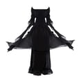 thumbnail image 4 of Vestido medieval de encaje con mangas acampanadas, vestido vintage gótico, vestido de cosplay, vestido de princesa para fiesta de graduación, 4 of 4