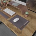 thumbnail image 6 of Decorotika Landi Modern Industrial Metal Computer/Writing Desk Home Office - Black Oak, 6 of 10