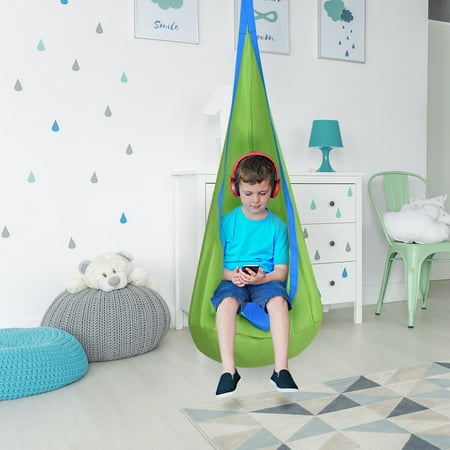 Costway Hamac Enfant Chaise Siege Suspendu Balancoire En Coton Pour Enfant Bebe Gonflable Charge Max Kg Vert Walmart Canada Costway Hamac Enfant Chaise Siege Suspendu Balancoire En Coton Pour Enfant Bebe Gonflable Charge Max Kg Vert Walmart Canada