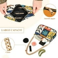 thumbnail image 2 of FORMRS Womens Shoulder Bag with Chain Strap Clutch Purse Cute Tote Handbag, Floral Patterns, 2 of 7