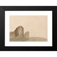 thumbnail image 2 of James Moore 14x11 Black Modern Framed Museum Art Print Titled - Pevensey Castle, Sussex, 2 of 5