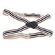 thumbnail image 4 of Tirantes de 4 clips Elegantes tirantes elásticos ajustables con rayas anchas para hombre Tirantes en forma de X para accesorios de disfraces, 4 of 10