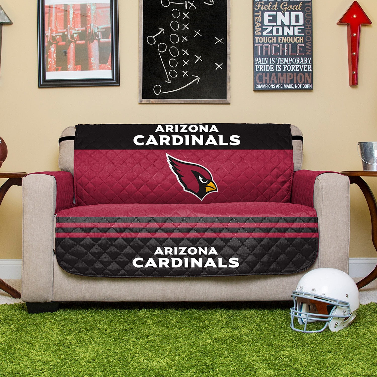 Nfl Licensed Furniture Protector Sofa Couch Cover