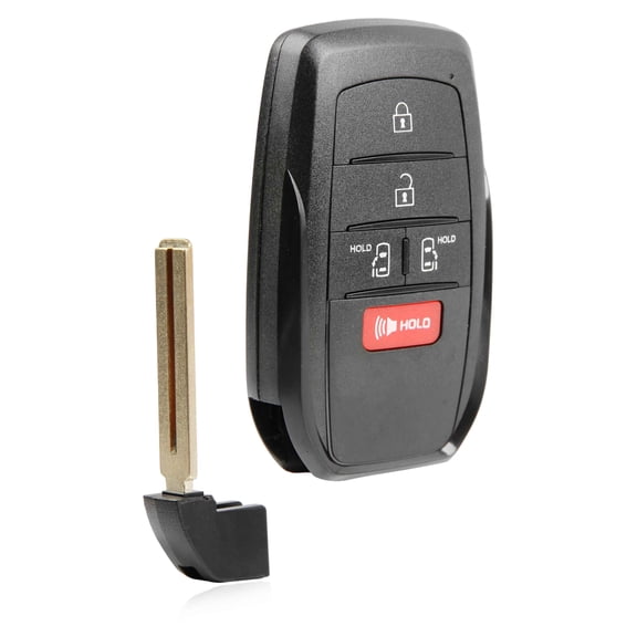 Key Fob Remote Replacement 5-Button Smart for 2021-2022 Toyota Sienna (HYQ14FBX-3041, 8990H-08020)