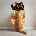 thumbnail image 1 of Vertical Wall Mounted Cat Scratcher Board For Home Climbing Grooming Durable Space Saving Easy Install Clean Design, 1 of 3