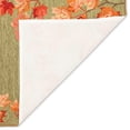 thumbnail image 4 of Liora Manne  Ravella Falling Leaves Border Indoor/Outdoor Rug 2' x 3' - Moss, 4 of 5