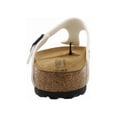 thumbnail image 3 of Birkenstock Womens Gizeh Patent Cork Thong Sandals, 3 of 4