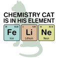 thumbnail image 3 of CafePress - Chemistry Cat Men's Light Pajamas - Men's Light Loose Fit Cotton Pajama Set, 3 of 7
