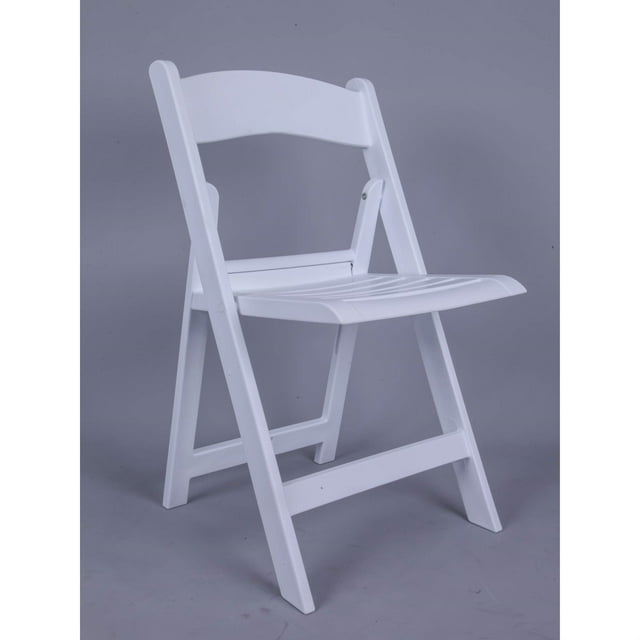 Commercial Seating Products Resin White Folding Chairs