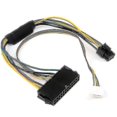 thumbnail image 1 of Cable de alimentación modular de 30 cm ATX de 24 pines, conector hembra de 24 pines a conector macho de 6 pines y 6 pines para Elite 8100, 1 of 5