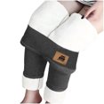thumbnail image 4 of Puntoco Mujeres Imprimir Invierno Cálido Apretado Grueso Terciopelo Lana Cachemira Pantalones Pantalones Leggings Puntoco Puntoco-686, 4 of 6