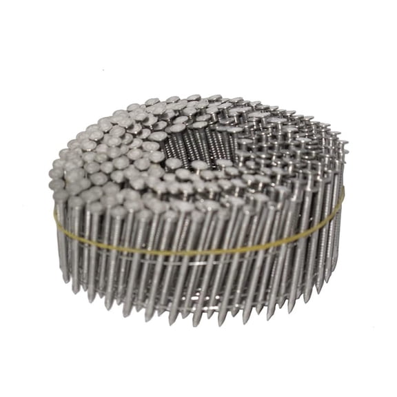 S13A175SNBP 15 Wire Coil, Full Round Head, Ring-Shank Siding Nail 1-3/4 in. Type 304 (1200-Qty)
