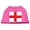 Bright Pink, variant on Pet Dog Cat Shirt Screen Printed, "St. George's Cross"
