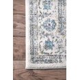 thumbnail image 4 of nuLOOM Paisley Verona Vintage Persian Area Rug, 6' 7" x 9' Oval, Blue, 4 of 4