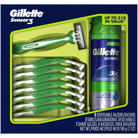 Gillette Sensor3 Disposable Razor Gift Pack