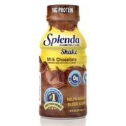 Splenda Diabetic Protein Shakes, to Help Manage Blood Sugar, 8oz, Milk Chocolate, 6ct