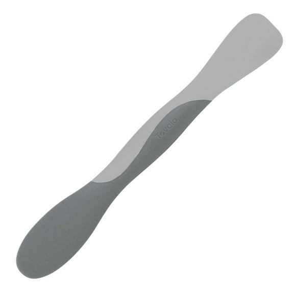 Tovolo Mini Scoop and Spread Kitchen Meal Prep Tool, Oyster Gray
