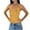 Yellow, variant on Women Blouse, Womens Y2K Floral Embroidered Tulle Tank Top Backless Glitter Cami Crop Tops Sleeveless Rhinestone Camisole