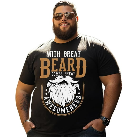 Men T Shirt for Big & Tall Man Graphic Short Sleeve Plus Size Oversized Tee Tshirts 4XL T0 5D4Z 025