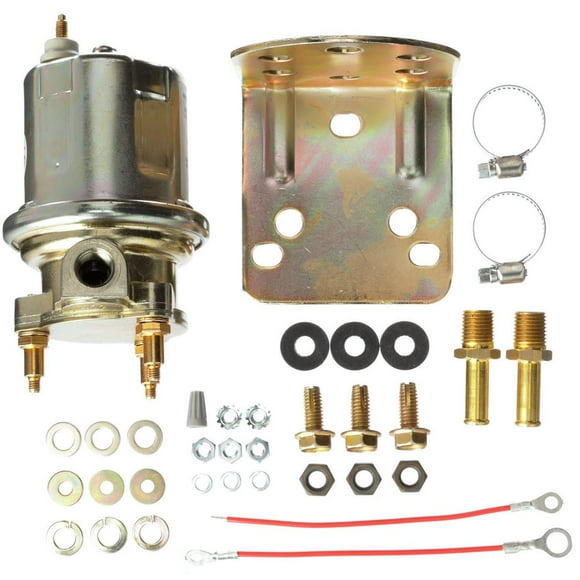 Carter Fuel Pump Electric P4603HD Rotary Vane Electric Fuel Pumps; 24 Volt Remote Mount Marine Pump; Gasoline; 9 PSI Maximum Pressure; 50 Gallon Per Hour Flow Rate; Without Regulator