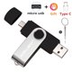 thumbnail image 1 of Pendrive multifuncional OTG para teléfonos inteligentes, memorias USB de capacidad Real, memoria USB con logotipo personalizado gratuito, Pendrive de 64GB/32GB/16GB Tan Jianjun unisex, 1 of 2