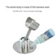thumbnail image 5 of Soporte De Cabezal De Ducha De Acero Inoxidable Soporte De Cabezal De Ducha Adhesivo Ajustable De 360 ​​Grados Monstrate HA026409-01, 5 of 6