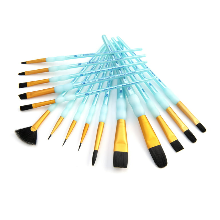 Black Taklon Paint Brush Set - 4 pcs – CSDS Vinyl