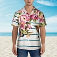 thumbnail image 4 of Balery Men'S Summer Hawaiian Shirts Short-Sleeve Design Name Printed Casual Shirts - Size Name, 4 of 9