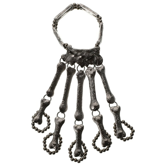 MasteelfCA Halloween Skeleton Bracelet Creative Skull Bracelet Alloy Wrist Jewelry
