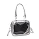 thumbnail image 3 of Bolso de hombro para mujer, elegante bolso de viaje, bolso de mano de gran capacidad para viajes al aire libre. Plata, 3 of 9