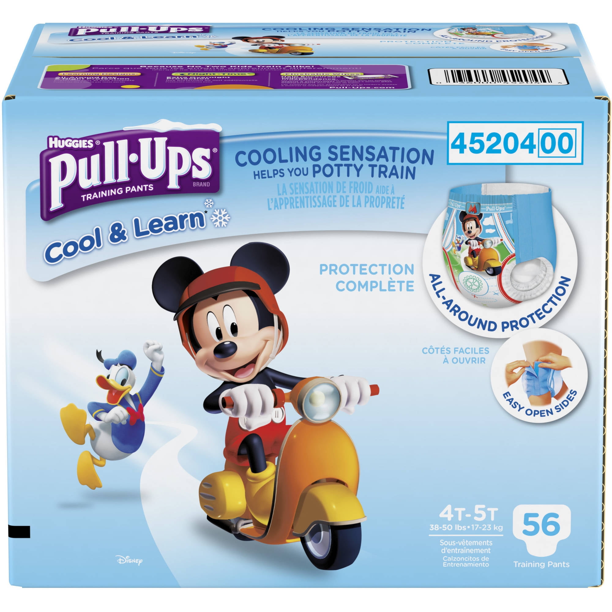 HUGGIES PullUps Boys' Cool & Learn Training Pants 4T/5T 56 Pants