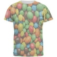 thumbnail image 1 of Halloween Candy Coated Chocolate Mens T Shirt Heather White SM, 1 of 2