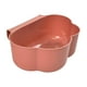 thumbnail image 3 of Contenedor de basura de cocina Mini cubo de basura montado en la pared Cubo de basura pequeño rosado, 3 of 4