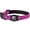 Fuchsia, variant on YUNOVA IP68 Waterproof Reflective AirTag Dog Collar, Integrated Nylon Padded Pet Collar, Compatible with Apple AirTag, Adjustable for Small Medium Large Dogs