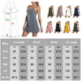 thumbnail image 2 of Robe de Tennis pour Femmes, Robe d'Entraînement avec Soutien-Gorge Intégré & Shorts Poches Robe d'Exercice pour Golf Robes Athlétiques pour Femmes, 2 of 2