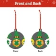 thumbnail image 2 of Pofeuu Spring St Patrick’S Day Irish Gnomes Print Christmas Decorations Christmas Ornaments Round Acrylic Flat Hanging Pendant Xmas Hanging Decoration-Round Shape, 2 of 7