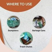 Odorcide Dumpster & Chute Odor Eliminator for Strong Odor 64oz – Dumpster, Loading Dock, Trash Can Deodorizer – Safe, Non-Enzymatic Trash Can Odor Eliminator for Home & Commercial Use (DC-HG)