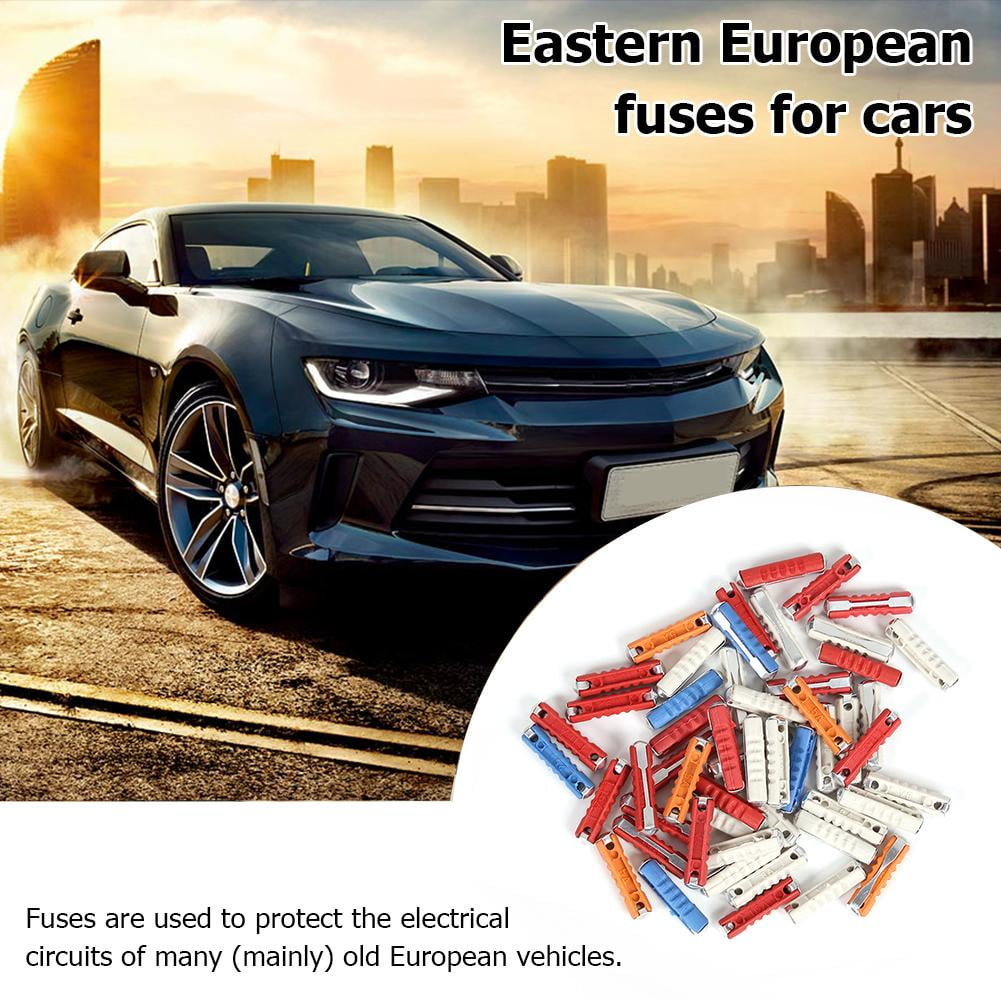 Kit 50 Fusibili Per Auto D'Epoca Europee – Tipo Siluro – 5A, 8A, 16A, 25A – PF E Zinco, Vecchio Stile - 2