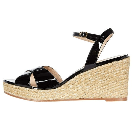stuart weitzman black patent flats