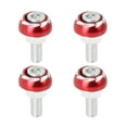 thumbnail image 1 of Unique Bargains 4pcs 6mm Metal Motorcycle License Plate Frame Bolt Screw Fastener, 1 of 6