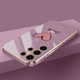 thumbnail image 4 of Luxury Plating Silicone Case For Samsung Galaxy S23 Ultra S22 S21 Plus S20 fe S10 NOTE 20 10 8 9 Love Heart Shockproof Cover, 4 of 5