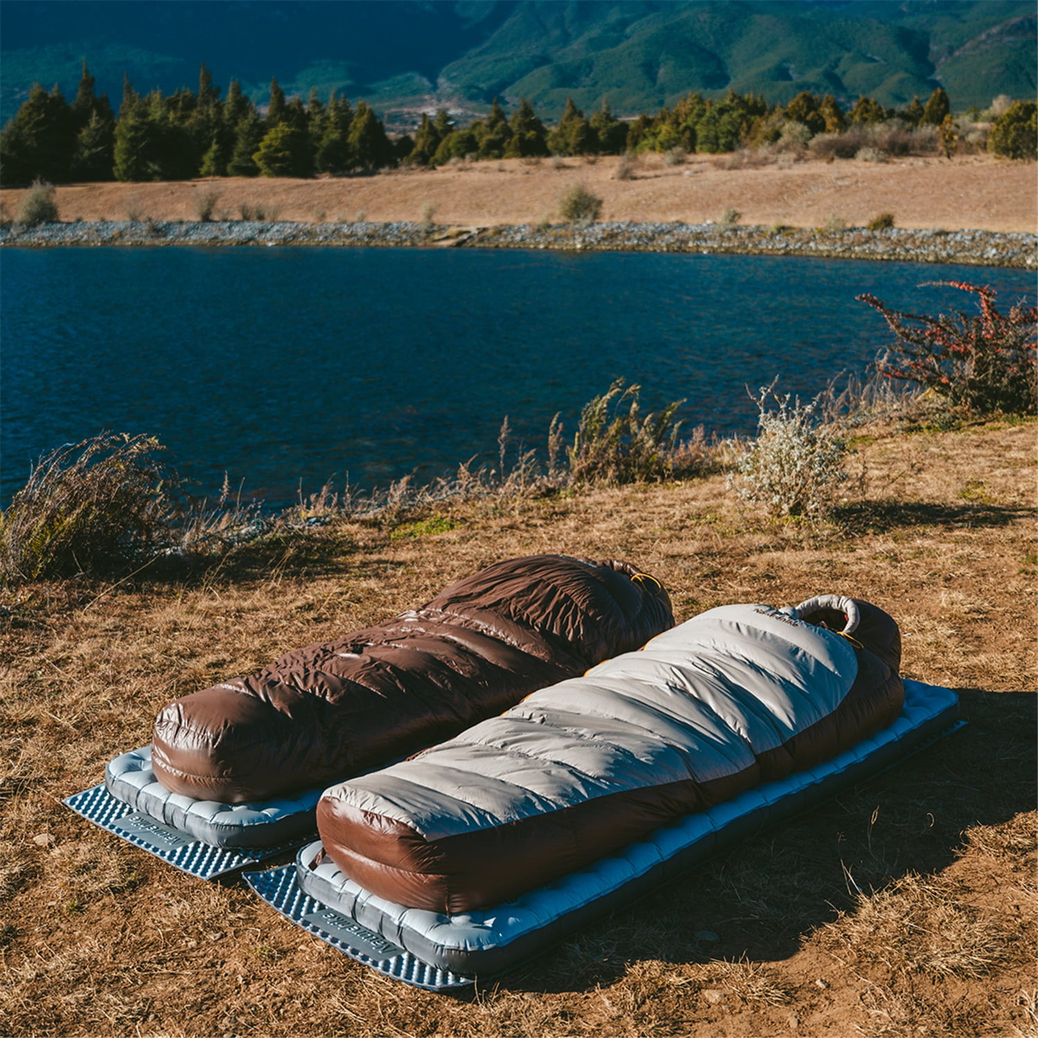 Naturehike, Mummy Sleeping Bag, Pro Outdoor Down Sleeping Bag for Cold Weather,  Water Repellent Sleeping bag with Compression Sack, High Fluffy Duck Down Filling,  For Hiking/Travel/Expedition