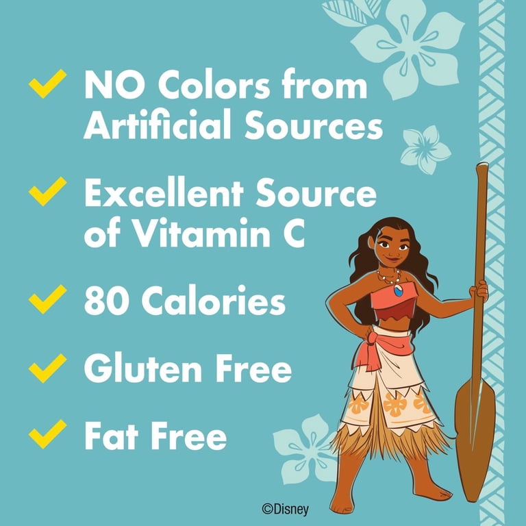 Moana Fruit Shapes - 8oz/10ct - Pack of 2 - Walmart.com