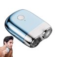 thumbnail image 1 of Mini Rasoir Électrique à Double Tête, Rasoirs Électriques Mini Portables 2026, Rasoir de Poche Taille Double Tête pour Hommes, Rasoirs Compacts Rechargeables Étanches Cadeaux pour Anniversaire de Noël, 1 of 1