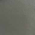 thumbnail image 4 of Contemporary Faux Leather and Metal Dining Chair Set of 2 Grey and Chrome, 4 of 5