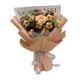 thumbnail image 2 of Ramo de flores de ganchillo, ramo de punto hecho a mano, decoración de mesa, flor artificial hecha a mano completa para el día de San Valentín Amarillo, 2 of 8