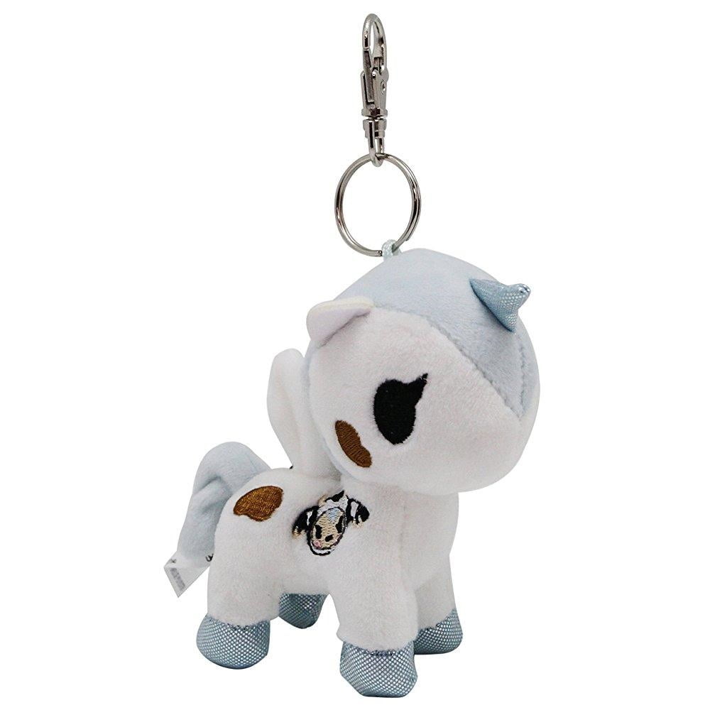 Plush Soft Toy Bag Clip 4.5" Tokidoki Peperino Unicorno Keyring Keychain 